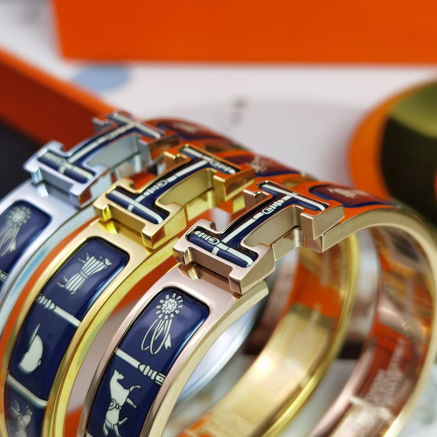 [Lumi Jewels]H COUVERTURES DARK BLUE BRACELET