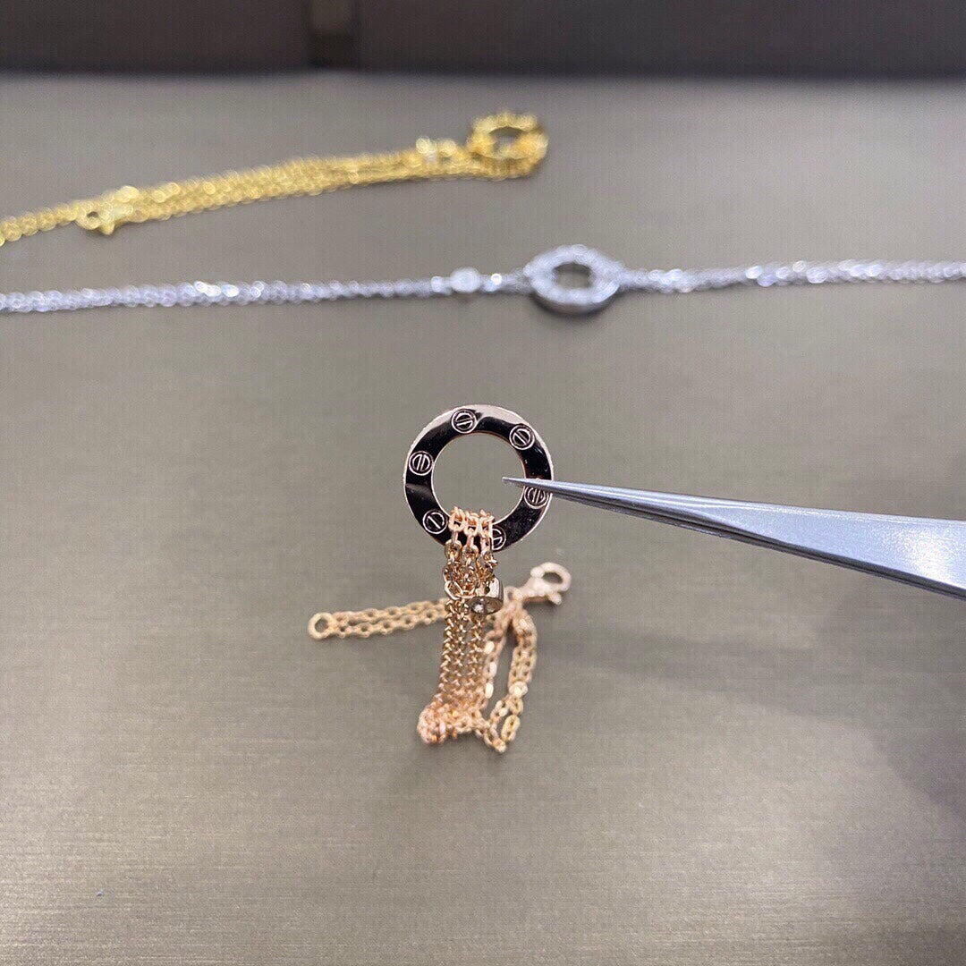 [Lumi Jewelery]LOVE BRACELET 2 DIAMOND
