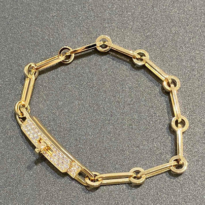 [Lumi Jewels]CHAINE BRACELET SMALL MODEL DIAMOND