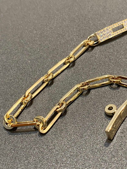 [Lumi Jewels]CHAINE BRACELET SMALL MODEL DIAMOND