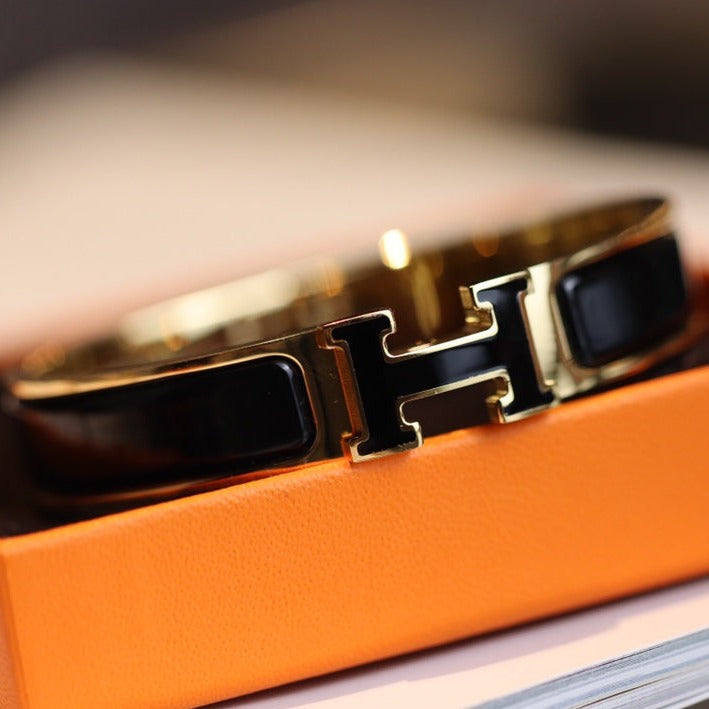 [Lumi Jewels]H BRACELET 12MM GOLD