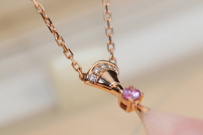 [Lumi Jewels]DREAM NECKLACE PINK MOP DIAMOND