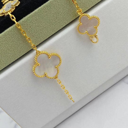 [Lumi Jewels]MAGIC CLOVER MOP GOLD BRACELET 5 MOTIFS
