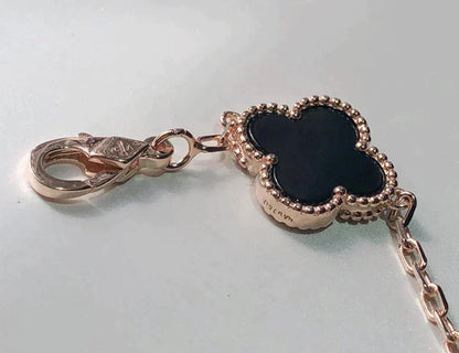 [Lumi Jewels]CLOVER 5 MOTIFS MULTICOLOR BRACELET