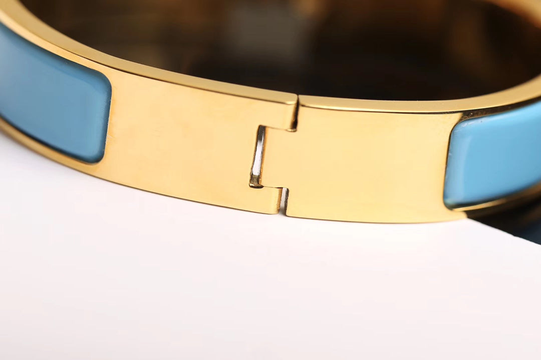 [Lumi Jewels]H CLOUD BLUE BRACELET GOLD DIAMOND