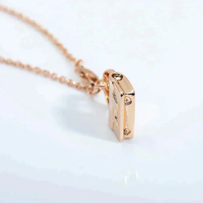 [Lumi Jewels]AMULETTE PEDANT ROSE GOLD NECKLACE