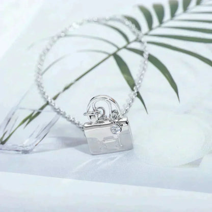 [Lumi Jewels]AMULETTE PEDANT SILVER NECKLACE