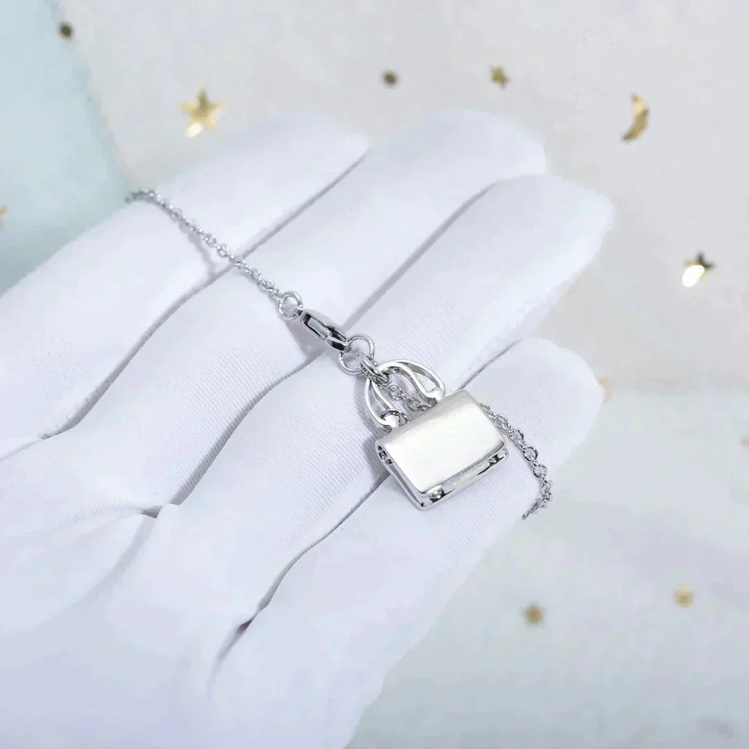 [Lumi Jewels]AMULETTE PEDANT SILVER NECKLACE