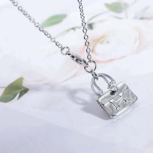 [Lumi Jewels]AMULETTE PEDANT SILVER NECKLACE