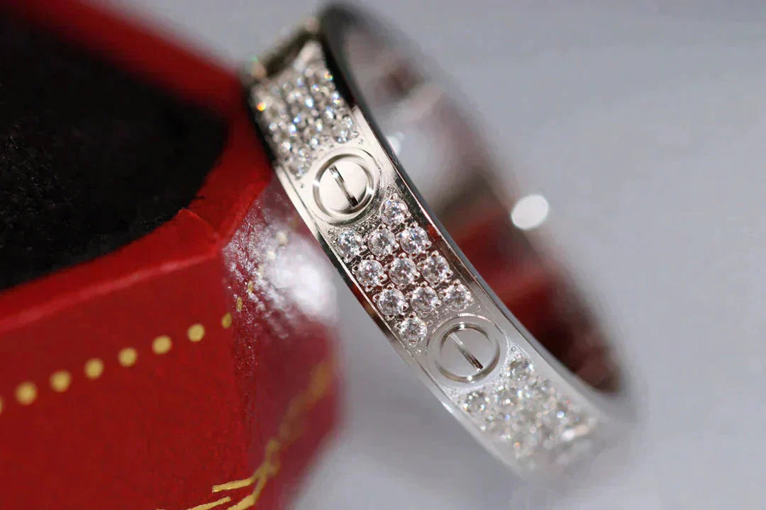 [Lumi Jewels]LOVE RING 3.6MM DIAMOND PAVED