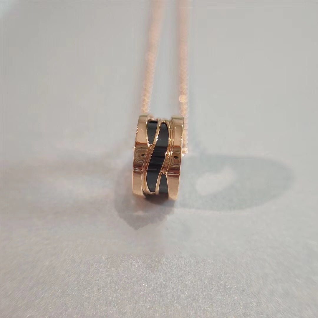 [Lumi Jewels]ZERO 1 NECKLACE PINK GOLD