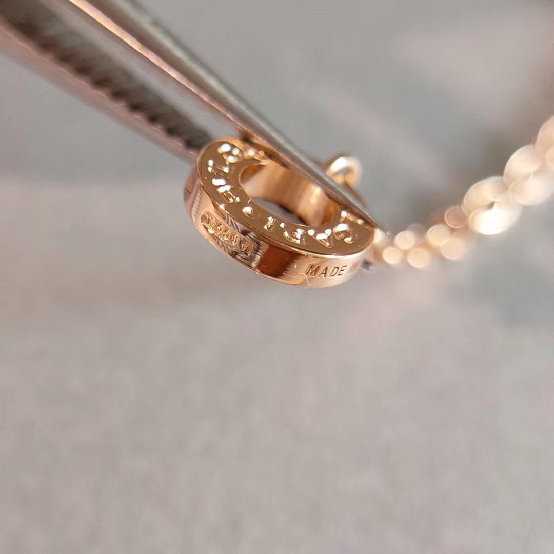 [Lumi Jewels]ZERO 1 NECKLACE PINK GOLD