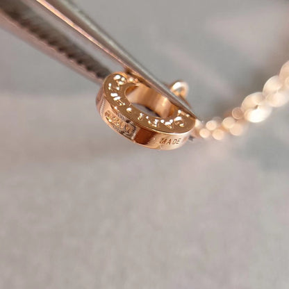 [Lumi Jewels]ZERO 1 NECKLACE PINK GOLD