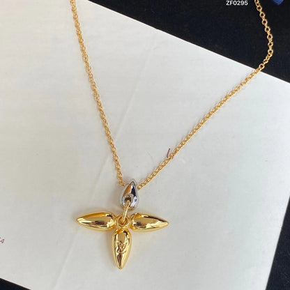 [Lumi Jewels]LOUISETTE PEDANT GOLD NECKLACE