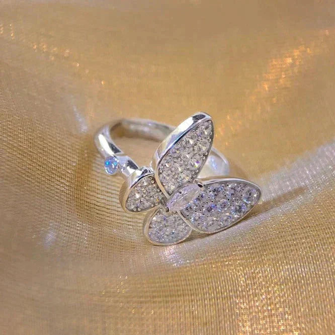 [Lumi Jewels]BUTTERFLY DIAMOND RING