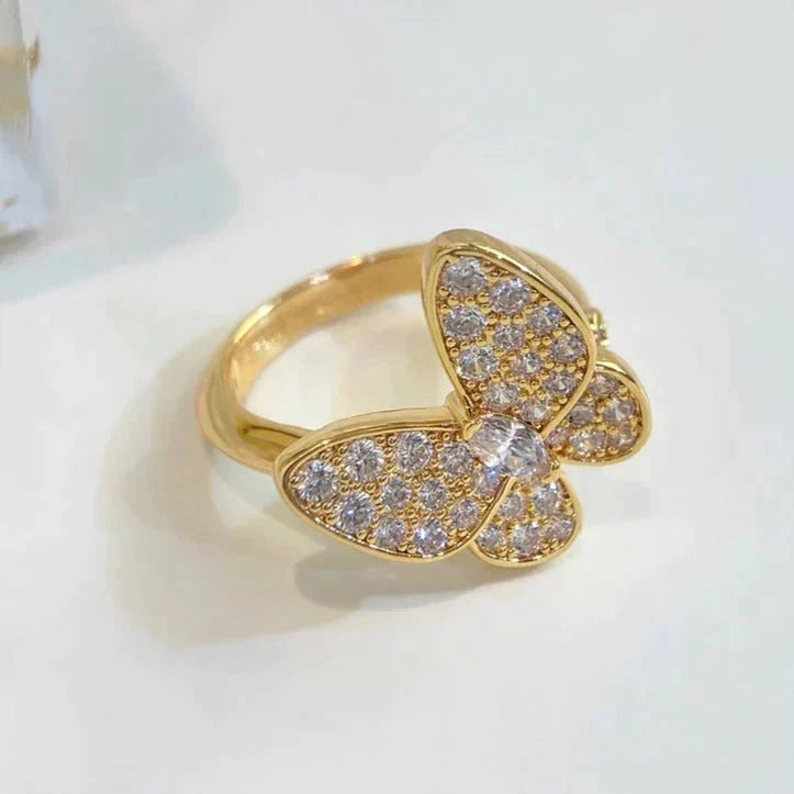 [Lumi Jewels]BUTTERFLY DIAMOND RING