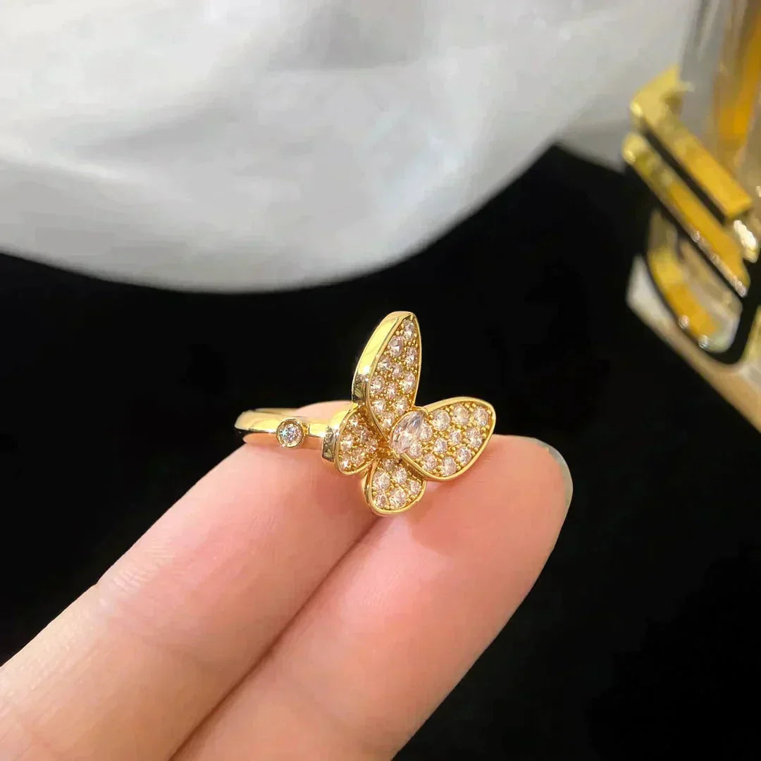 [Lumi Jewels]BUTTERFLY DIAMOND RING