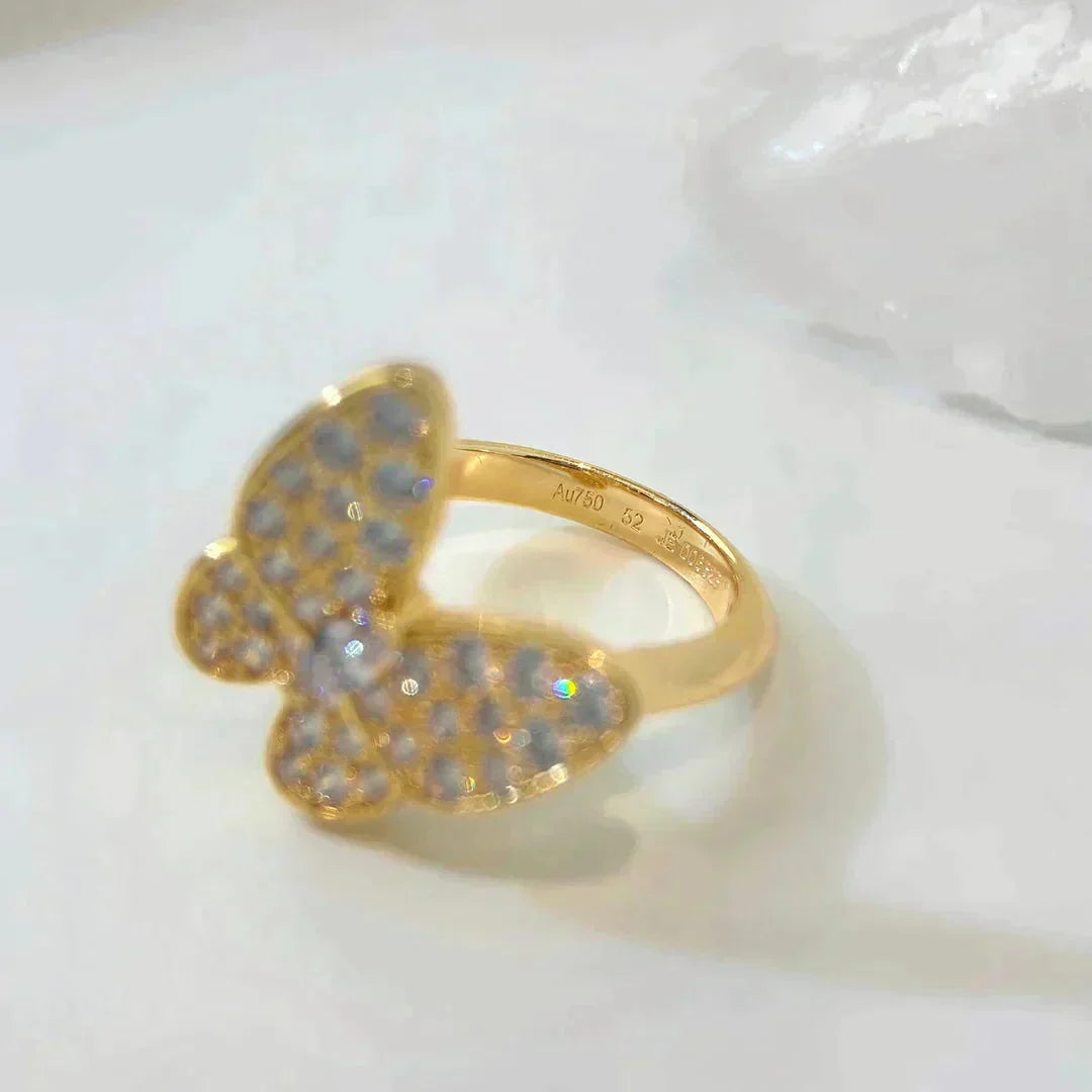 [Lumi Jewels]BUTTERFLY DIAMOND RING