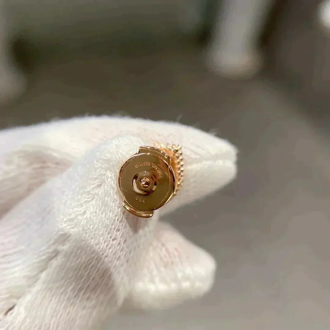 [Lumi Jewels]HEART CARNELIAN STUD EARRINGS