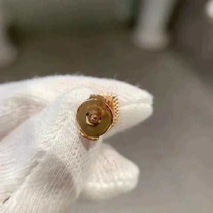 [Lumi Jewels]HEART CARNELIAN STUD EARRINGS