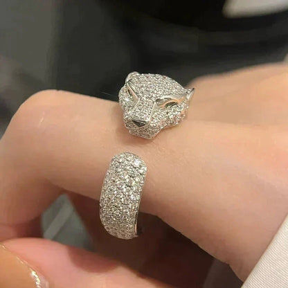 [Lumi Jewels]BAGUE PANTHÈRE 5.5MM TOUT DIAMANT