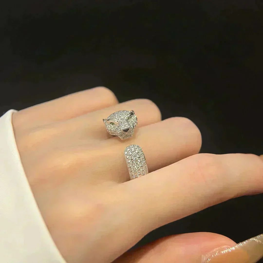 [Lumi Jewels]BAGUE PANTHÈRE 5.5MM TOUT DIAMANT