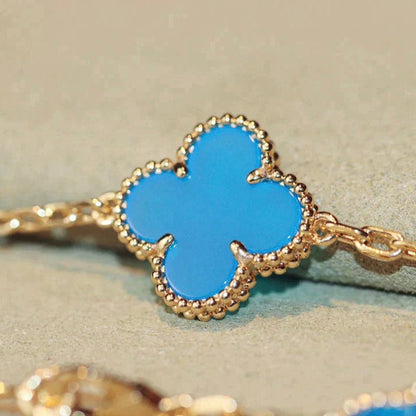 [Lumi Jewels]CLOVER 20 MOTIFS TURQUOISE GOLD
