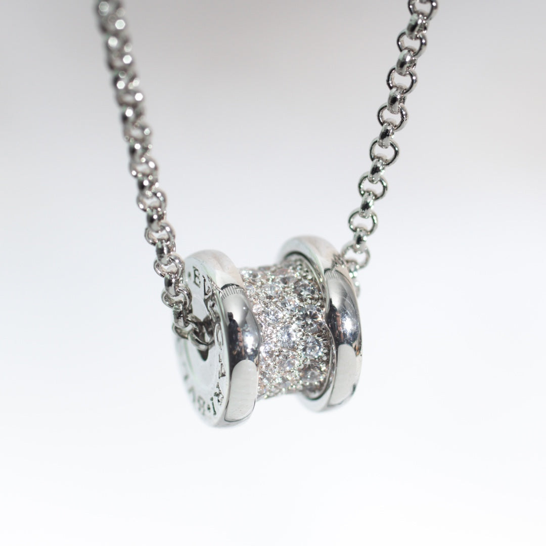 [Lumi Jewels]COLLIER DIAMANT ARGENT ZERO 1