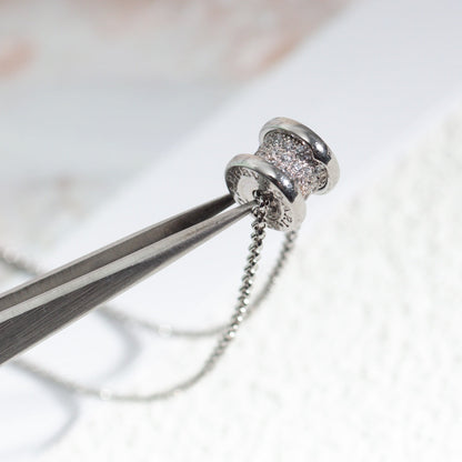 [Lumi Jewels]COLLIER DIAMANT ARGENT ZERO 1