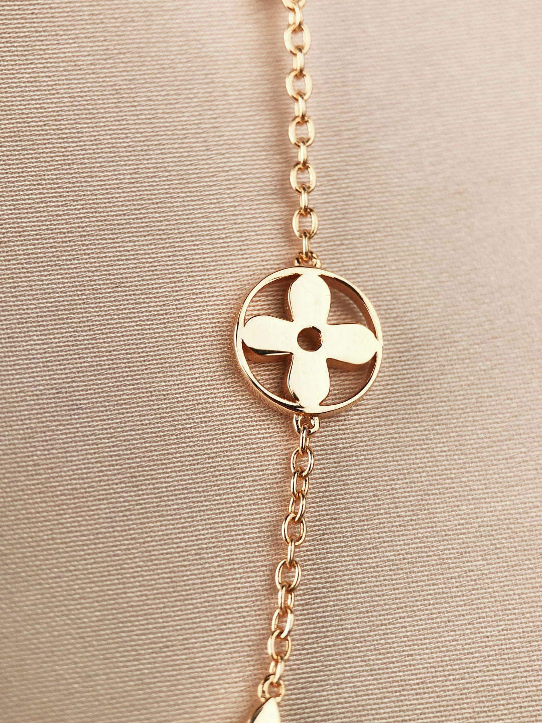 [Lumi Jewels]STAR AND SUN 7 MOTIFS GOLD BRACELET