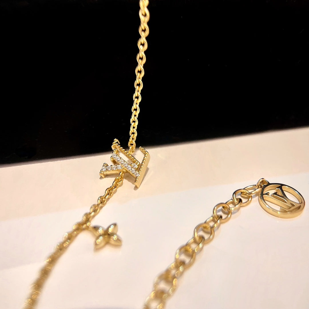 [Lumi Jewels]LOGO STAR MOTIF GOLD BRACELET