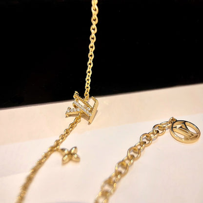 [Lumi Jewels]LOGO STAR MOTIF GOLD BRACELET