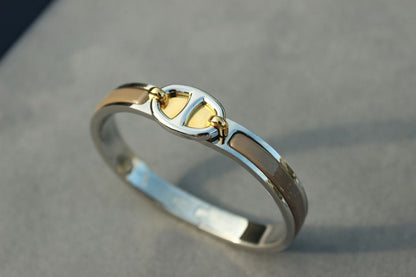 [Lumi Jewels]CLIC CHAINE SILVER BRACELET