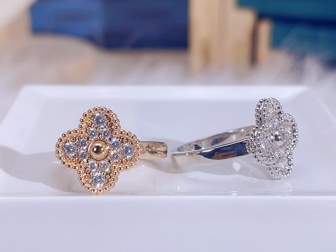 [Lumi Jewels]CLOVER DIAMOND RING