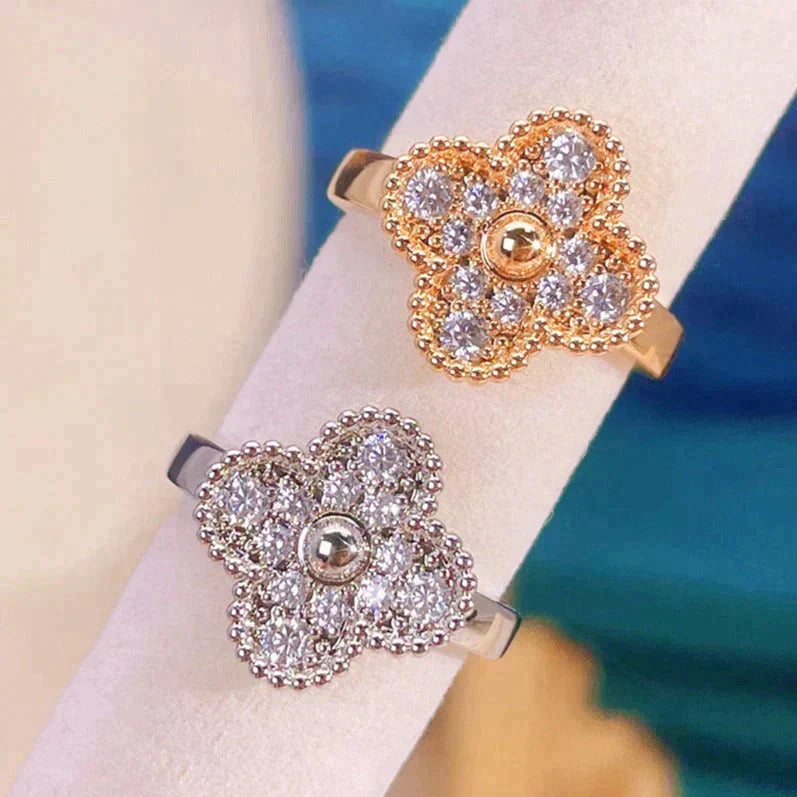 [Lumi Jewels]CLOVER DIAMOND RING