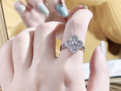 [Lumi Jewels]CLOVER DIAMOND RING