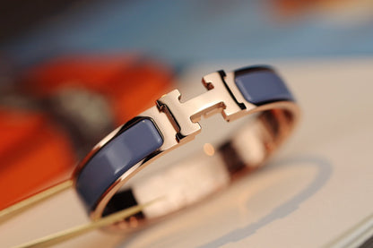 [Lumi Jewels]H BRACELET 12MM BLUE GRAY