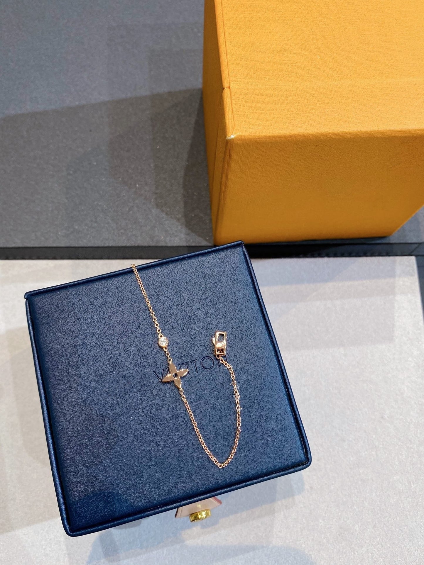 [Lumi Jewels]STAR DIAMOND PINK GOLD BRACELET