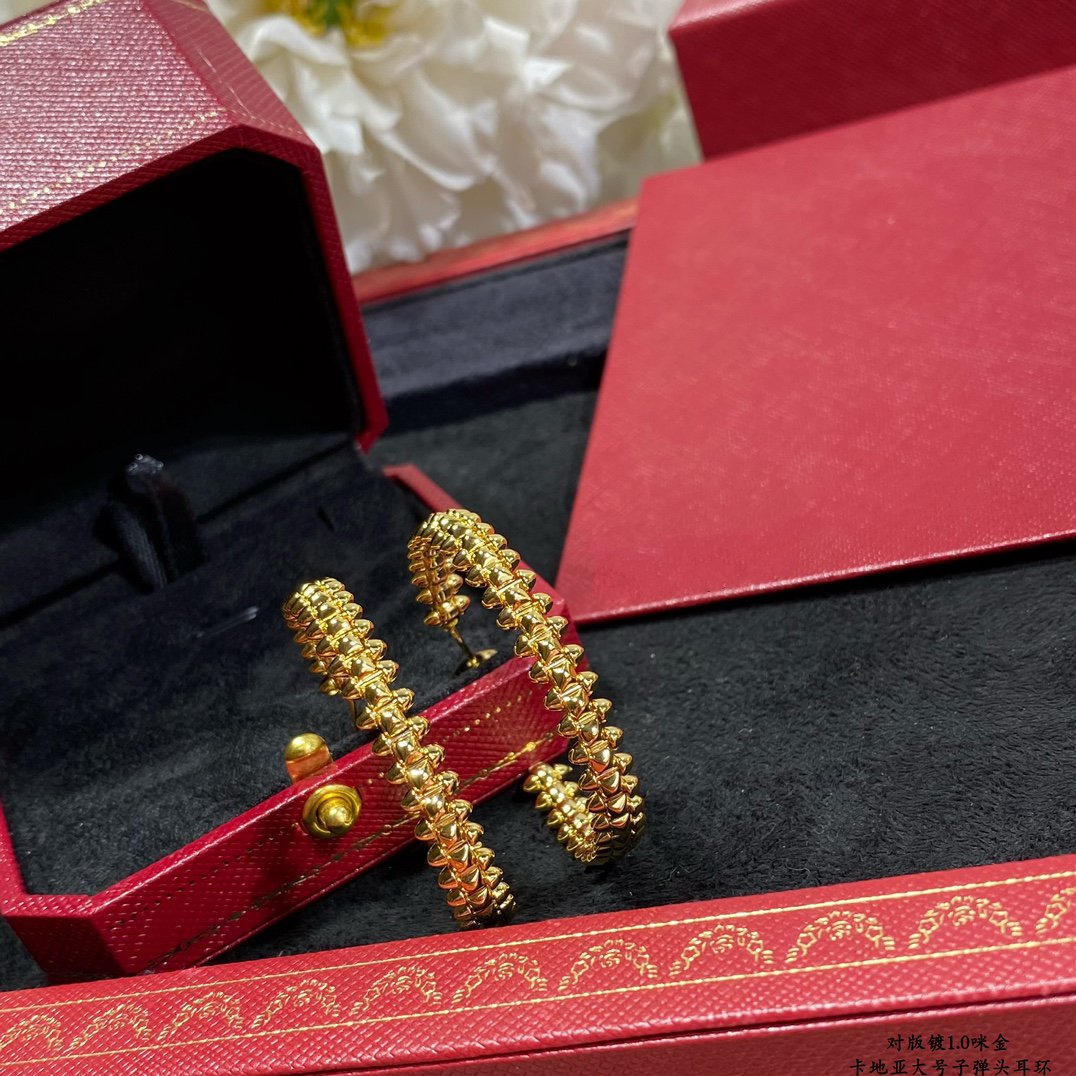 [Lumi Jewels]CLASH LARGE HOOP EARRINGS