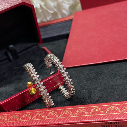 [Lumi Jewels]CLASH LARGE HOOP EARRINGS