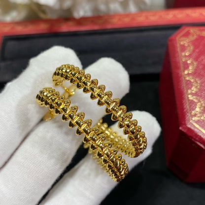 [Lumi Jewels]CLASH LARGE HOOP EARRINGS