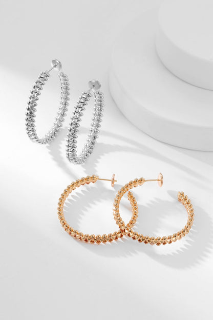 [Lumi Jewels]CLASH HOOP EARRINGS
