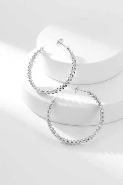 [Lumi Jewels]CLASH HOOP EARRINGS