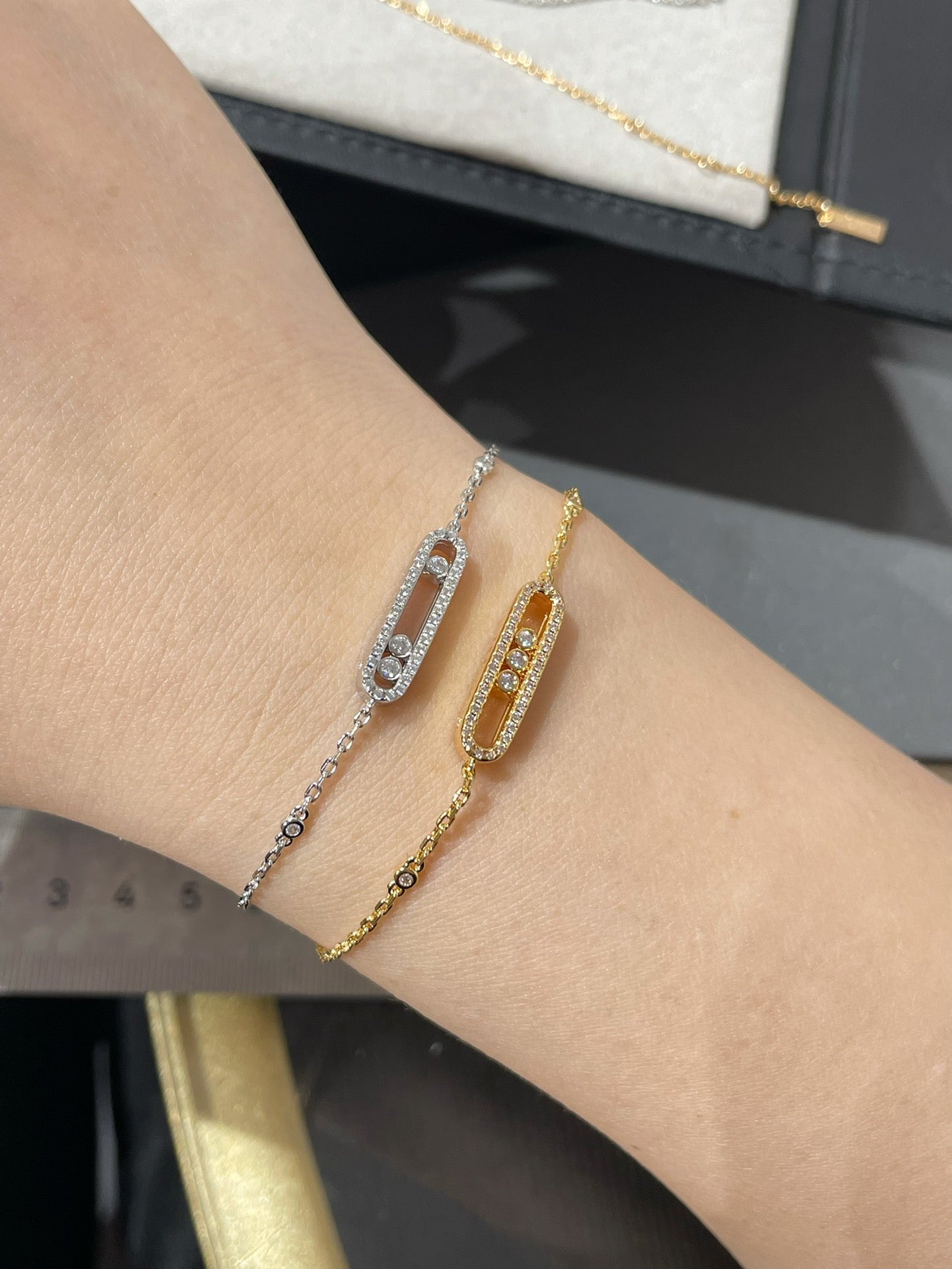 [Lumi]BABY MOVE DIAMOND BRACELET