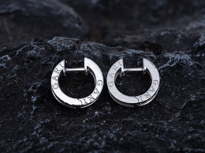 [Lumi Jewels]ZERO 1 MINI SILVER DIAMOND EARRINGS
