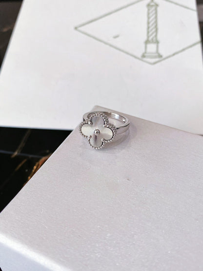 [Lumi Jewels]CLOVER SILVER RING