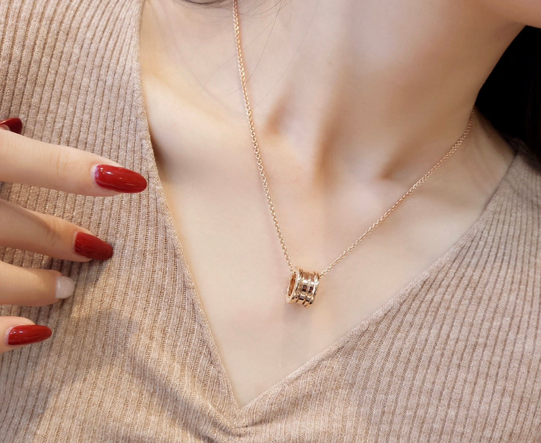 [Lumi Jewels] ZERO 1 COLLIER EN OR ROSE
