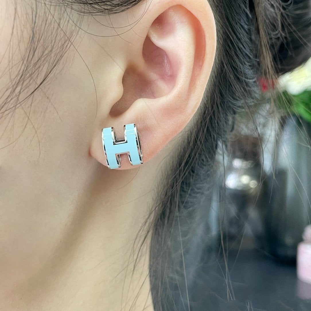 [Lumi Jewels]BOUCLES D'OREILLES PAPILLON BLEU CIEL
