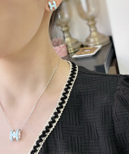 [Lumi Jewels]BOUCLES D'OREILLES PAPILLON BLEU CIEL