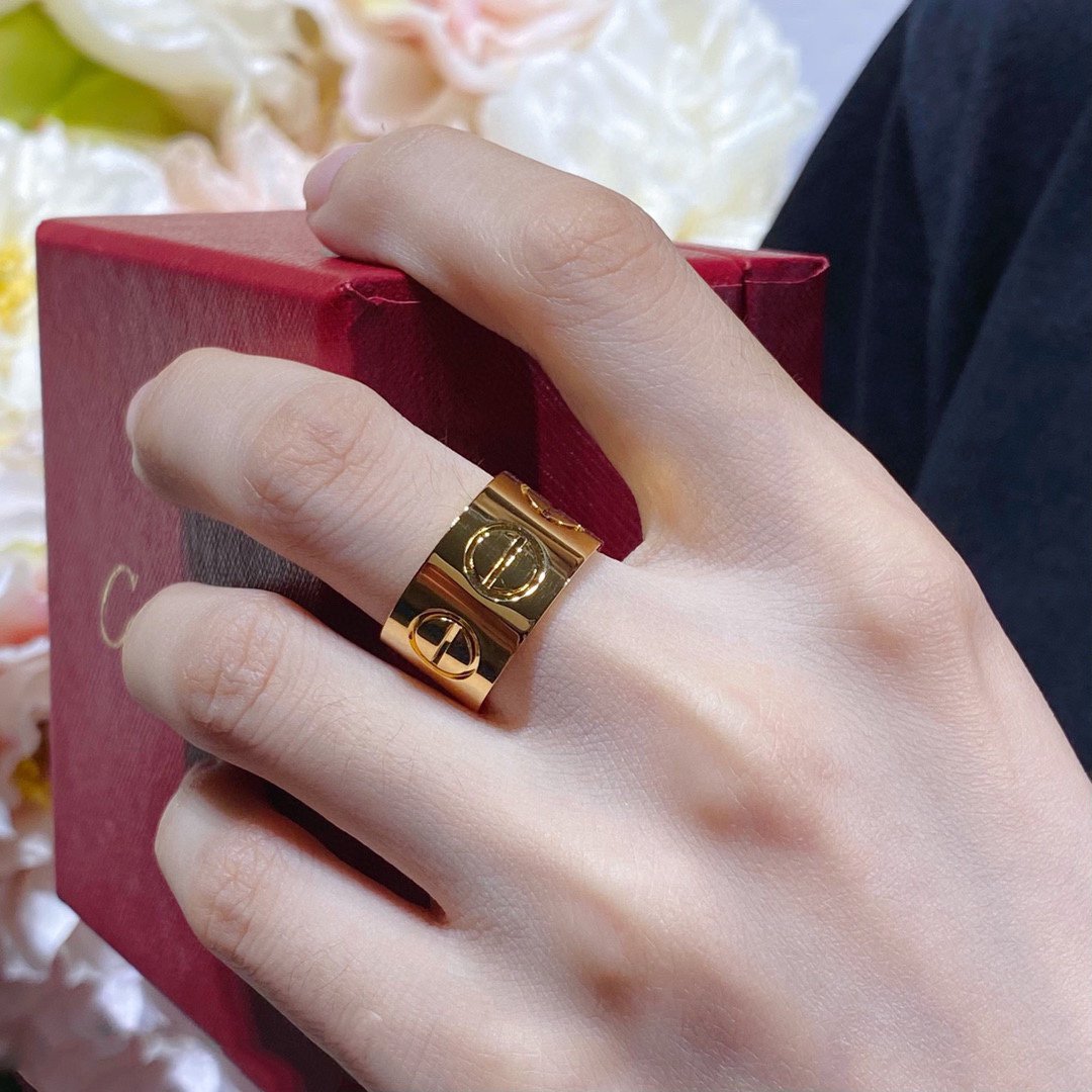 [Lumi Jewelery]LOVE 11MM LARGE RING